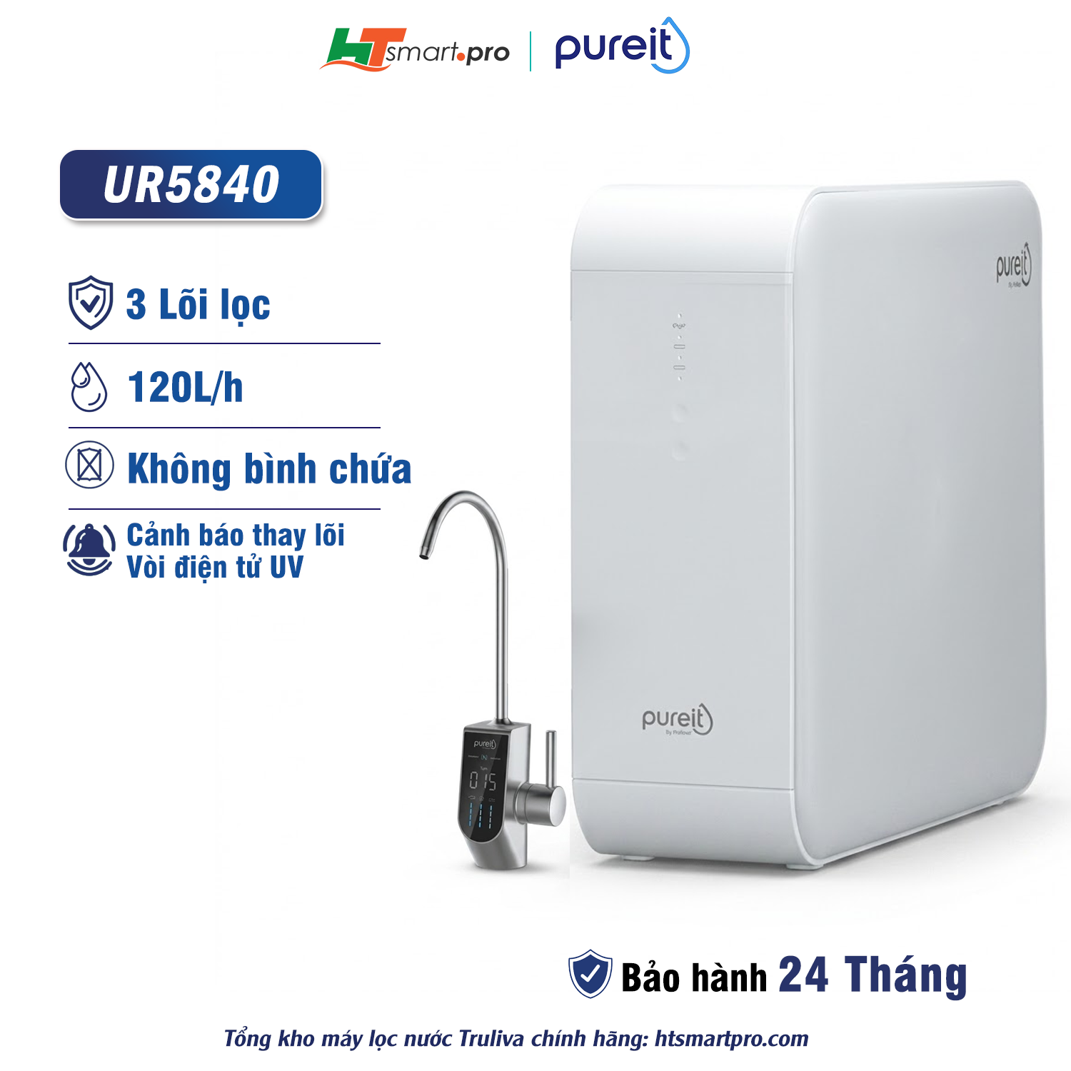 Máy Lọc Nước Pureit Delica UR5840