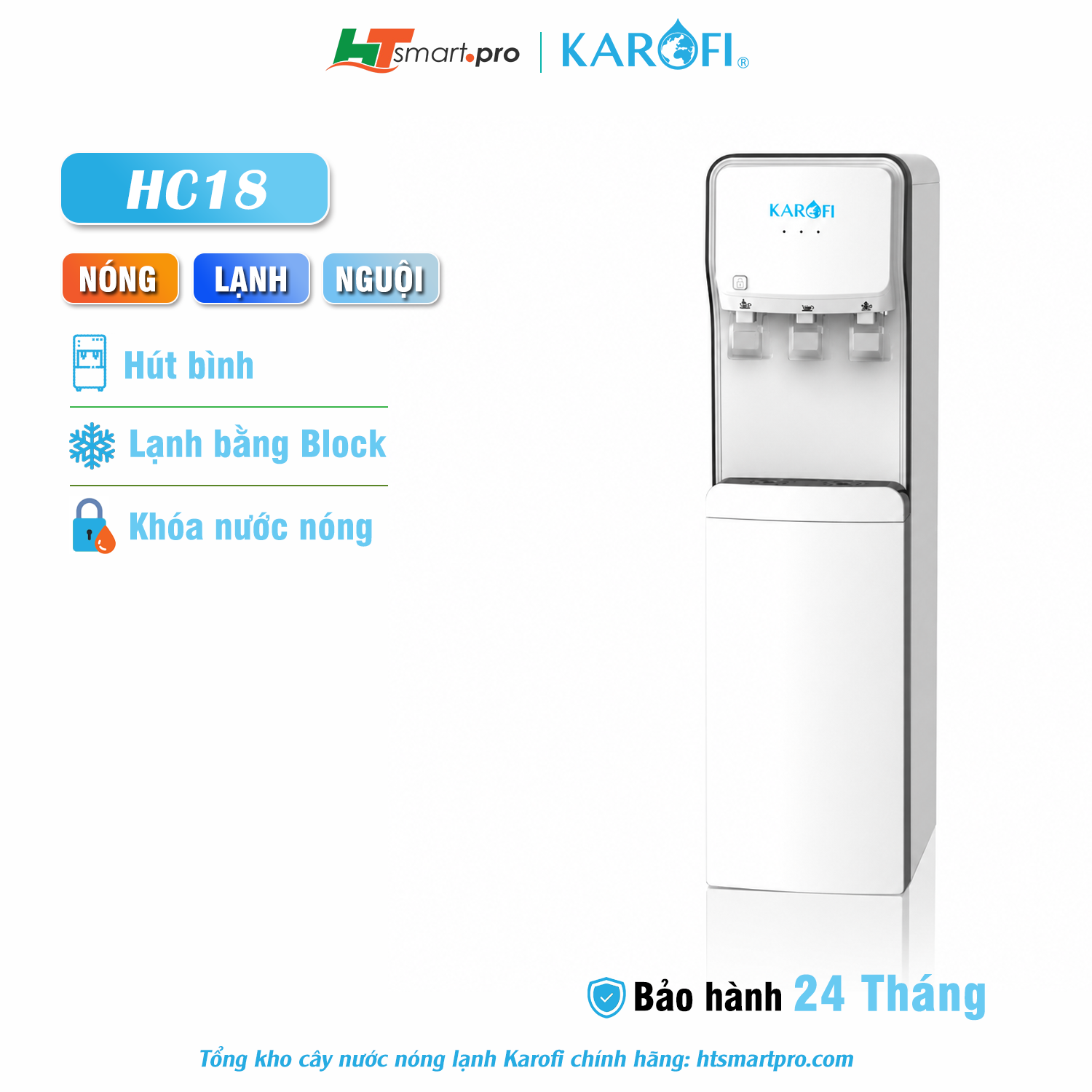 Cây Nước Nóng Lạnh HC18