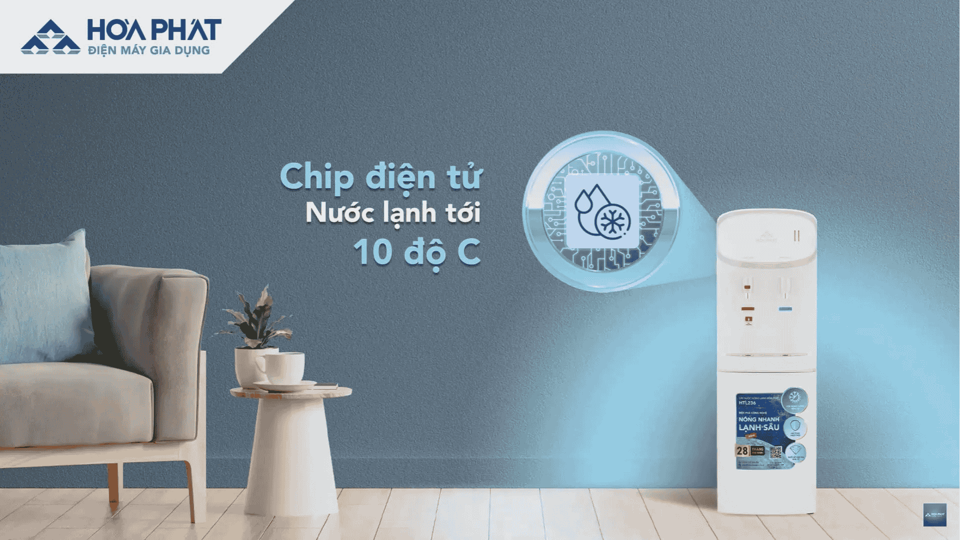 Làm lạnh nhanh lên tới 10 độ C với công nghệ chip điện tử