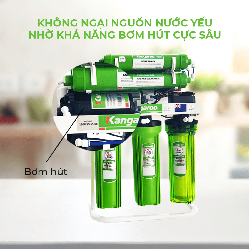 KGRP99 không ngại nguồn nước yêu nhờ khả năng bơm hút cực sâu