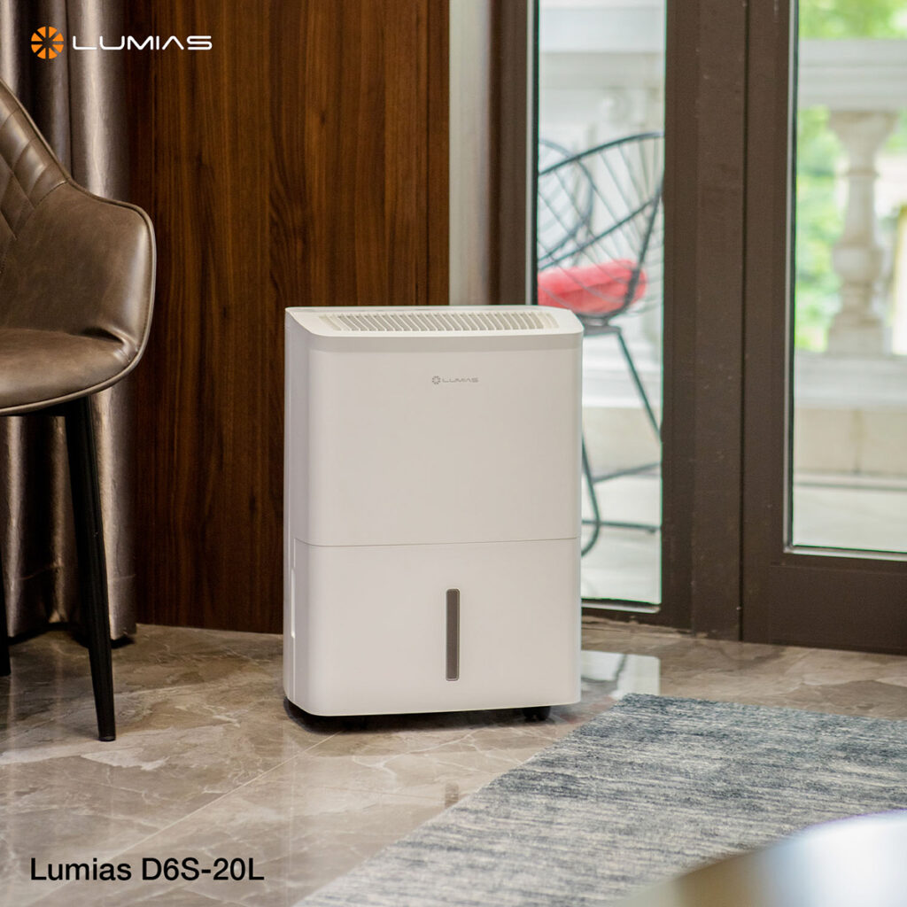 Máy hút ẩm 20L Lumias D6S-20L trang nhã, hiện đại
