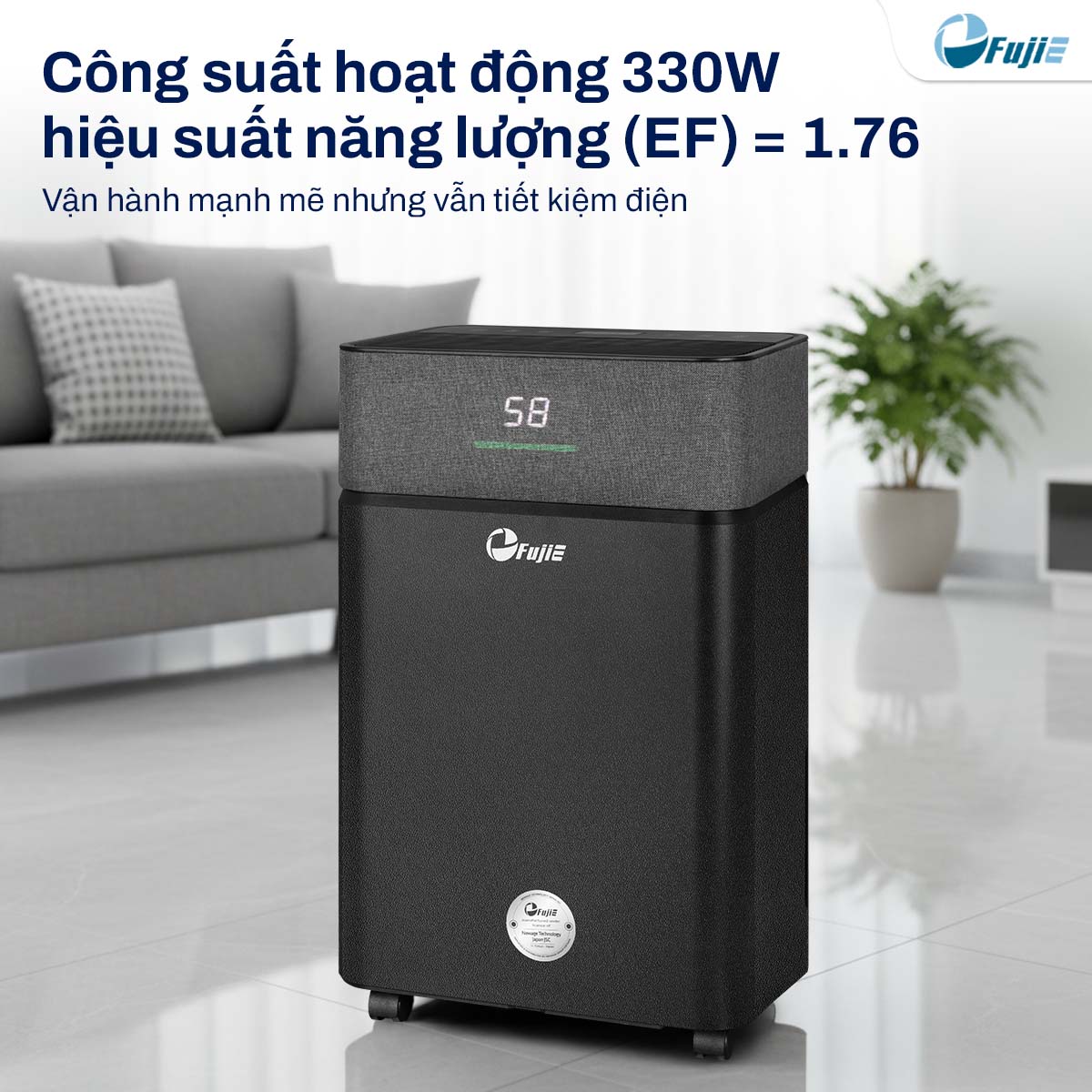 Máy hút ẩm dân dụng FujiE HM-920ED