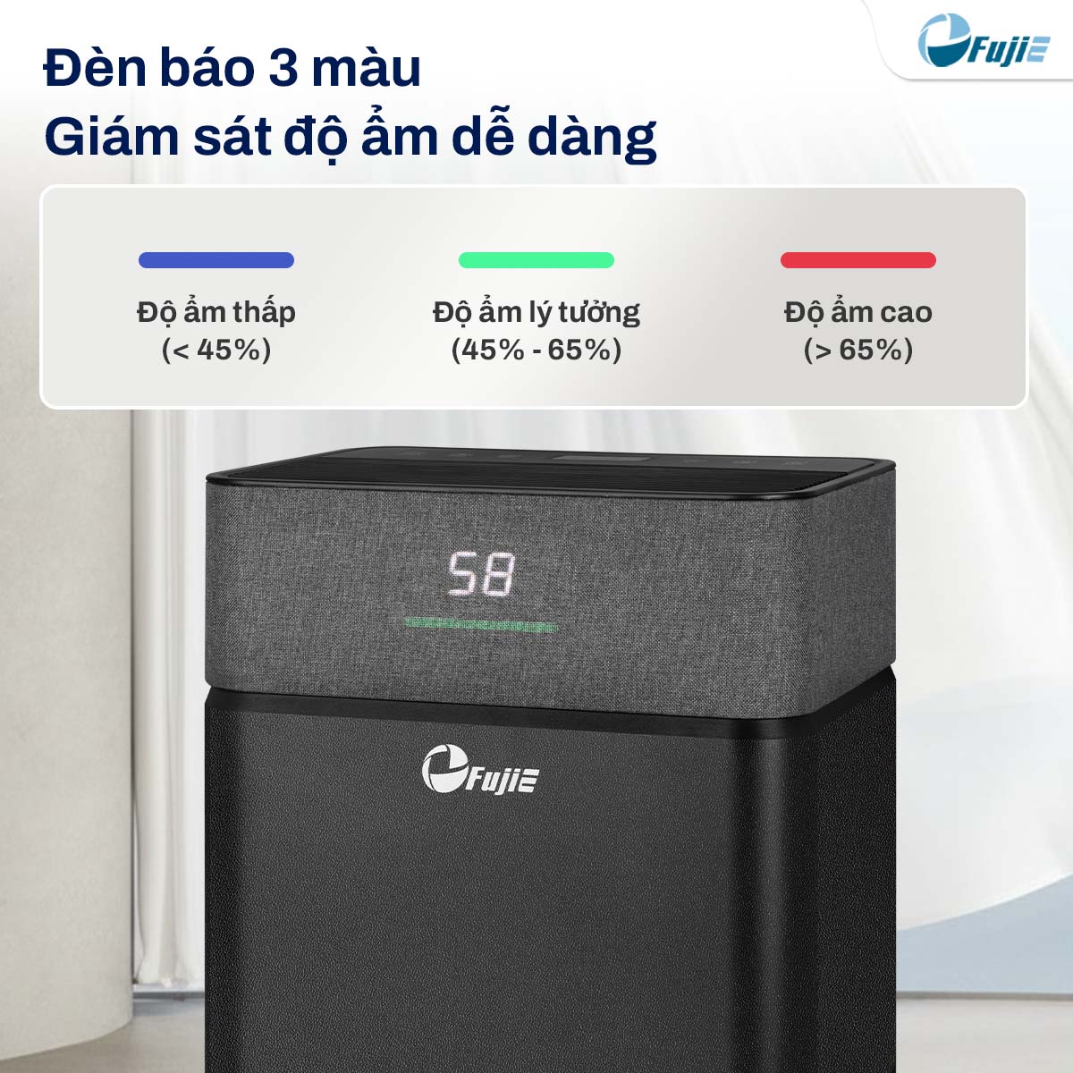 Máy hút ẩm dân dụng FujiE HM-920ED