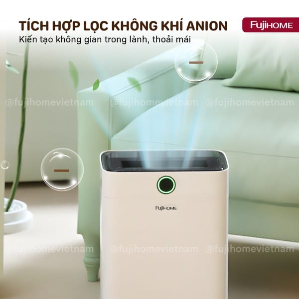Máy hút ẩm Fujihome DH18W-HEPA - Ảnh 2