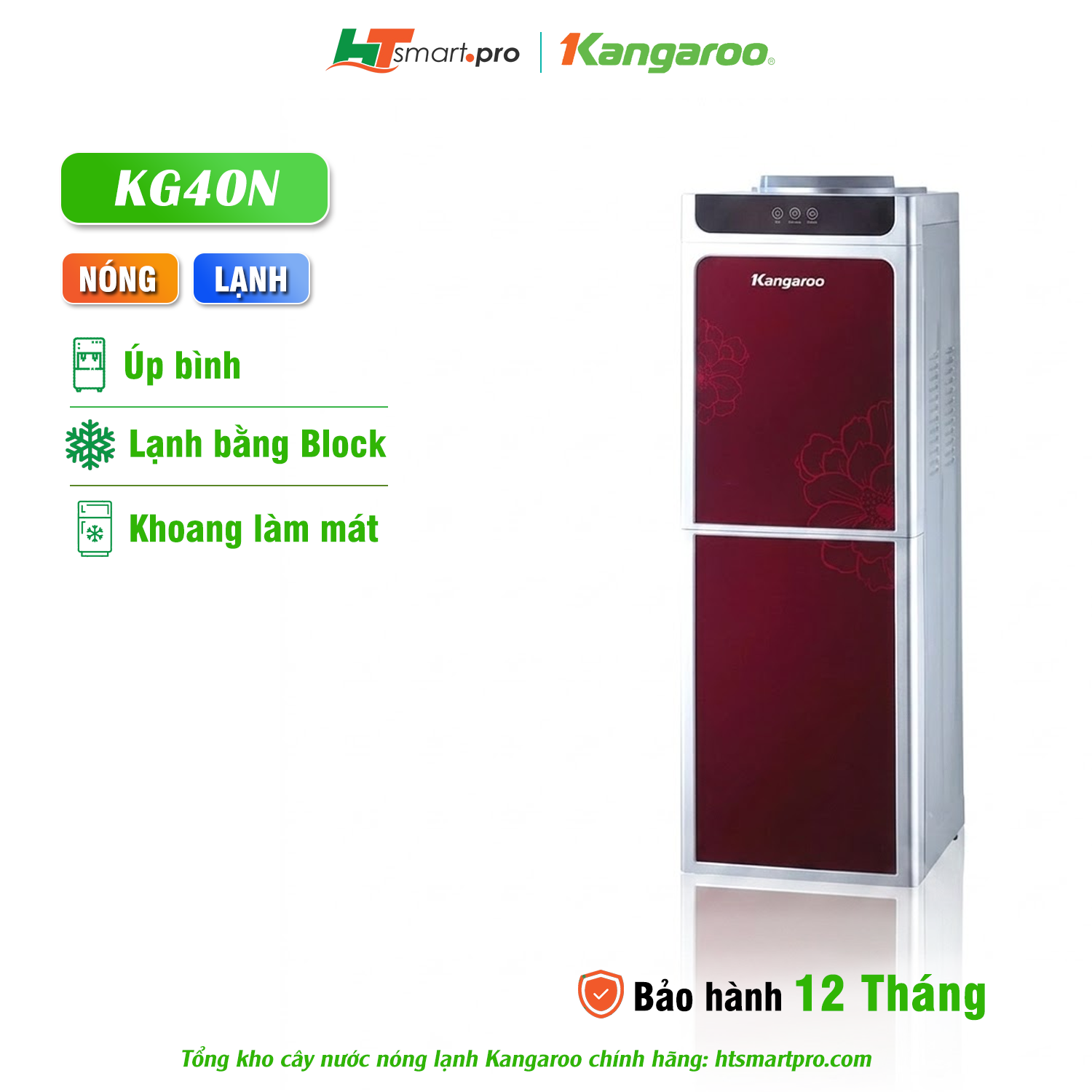 Cây nước nóng lạnh Kangaroo KG40N
